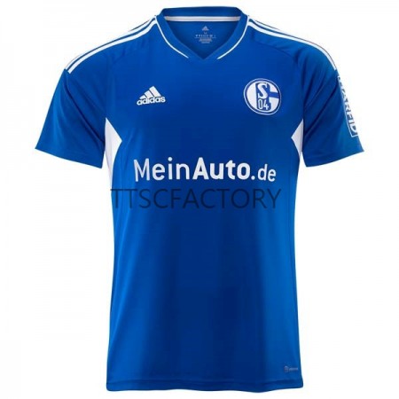 Fußballtrikots Schalke 04 2022-2023 Kurzarm Heimtrikotsatz kaufen